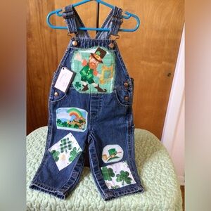 Denim overalls